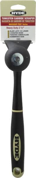Hyde Tools - Carbide 2-Edge Scraper - 2-1/2" Blade Width - Exact Tooling