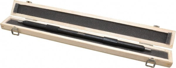 SPI - 16 Inch Long, Accuracy Up to 0.0002 Inch, Spherical End Micrometer Calibration Standard - Use with Micrometers, Includes Heat Insulating Handle - Exact Tooling