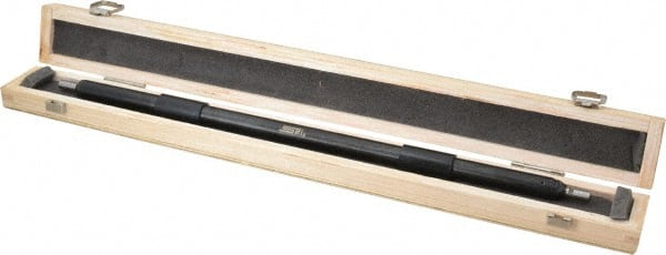 SPI - 17 Inch Long, Accuracy Up to 0.0002 Inch, Spherical End Micrometer Calibration Standard - Use with Micrometers, Includes Heat Insulating Handle - Exact Tooling