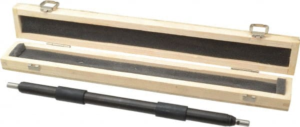 SPI - 13 Inch Long, Accuracy Up to 0.0003 Inch, Spherical End Micrometer Calibration Standard - Use with Micrometers, Includes Heat Insulating Handle - Exact Tooling