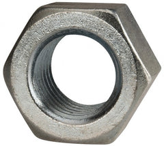 Value Collection - 1-3/4 - 5 UNC Steel Right Hand Hex Nut - 2-5/8" Across Flats, 1-1/2" High, Zinc Clear Finish - Exact Tooling