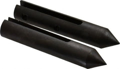 SPI - 2-3/4" OAL, Caliper Centerline Gage Attachment - 1 Piece, 0.156" Slot Width, For Use with 12" Dial & Vernier Calipers - Exact Tooling