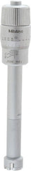 Mitutoyo - 0.65 to 0.8", Mechanical Inside Hole Micrometer - 0.0002" Graduation, 0.0001" Accuracy, Ratchet Stop Thimble - Exact Tooling