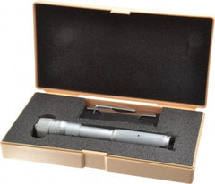 Mitutoyo - 0.8 to 1", Mechanical Inside Hole Micrometer - 0.0002" Graduation, 0.00015" Accuracy, Ratchet Stop Thimble - Exact Tooling