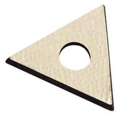 Hyde Tools - Solid Carbide Triangular Stiff Scraper Replacement Blade - 5-7/8" Blade Length x 7/8" Blade Width, For 10600 - Exact Tooling