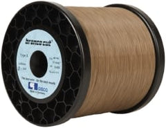 GISCO - Copper CuZn50 Coated, Half Hard Grade Electrical Discharge Machining (EDM) Wire - 480 - 520 N per sq. mm Tensile Strength, Bronco Cut X Series - Exact Tooling