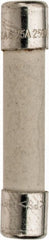 Ferraz Shawmut - 250 VAC, 6.25 Amp, Time Delay Miniature Ceramic Fuse - Clip Mount, 1-1/4" OAL, 1/4" Diam - Exact Tooling