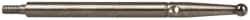 Compac - 2mm Ball Diam, Carbide, Ball Test Indicator Contact Point - 1.44" Contact Point Length, Use with Brown & Sharpe Dial Test Indicators - Exact Tooling