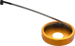 Made in USA - 0.001 Inch Graduation, 12 to 36 Inch Measurement, Spring Steel Diameter Tape Measure - 1/2 Inch Wide, 0.01 Inch Thick - Exact Tooling