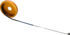 Made in USA - 0.001 Inch Graduation, 108 to 120 Inch Measurement, Spring Steel Diameter Tape Measure - 1/2 Inch Wide, 0.01 Inch Thick - Exact Tooling