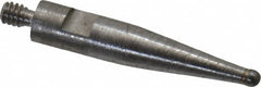 SPI - 0.04" Ball Diam, Carbide, Ball Test Indicator Contact Point - 1/2" Contact Point Length, Use with Brown & Sharpe Test Indicators - Exact Tooling