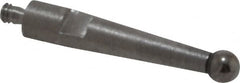 SPI - 0.08" Ball Diam, Carbide, Ball Test Indicator Contact Point - 1/2" Contact Point Length, Use with Brown & Sharpe Test Indicators - Exact Tooling