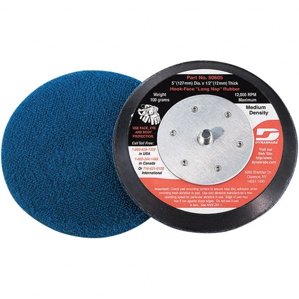 Dynabrade - 5" Diam Disc Backing Pad - 12,000 RPM - Exact Tooling