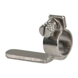 Value Collection - Satin Chrome Coated Caliper Gage Indicator Adapter - Use With Stainless Steel Indicator Caliper Gages - Exact Tooling