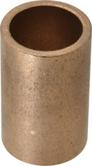 Boston Gear - 1" Inside x 1-1/4" Outside Diam, Oil Impregnated Bronze SAE-841 Sleeve Bearing - 2" OAL - Exact Tooling