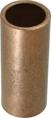 Boston Gear - 1" Inside x 1-1/4" Outside Diam, Oil Impregnated Bronze SAE-841 Sleeve Bearing - 3" OAL - Exact Tooling