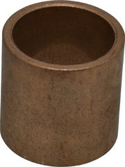 Boston Gear - 1-1/4" Inside x 1-1/2" Outside Diam, Oil Impregnated Bronze SAE-841 Sleeve Bearing - 1-1/2" OAL - Exact Tooling