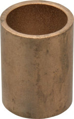 Boston Gear - 1-1/4" Inside x 1-1/2" Outside Diam, Oil Impregnated Bronze SAE-841 Sleeve Bearing - 2" OAL - Exact Tooling