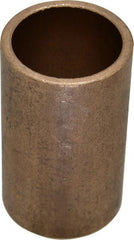 Boston Gear - 1-1/4" Inside x 1-1/2" Outside Diam, Oil Impregnated Bronze SAE-841 Sleeve Bearing - 2-1/2" OAL - Exact Tooling