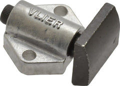 Vlier - 7/8" Body Width x 11/16" Body Len, 1/8" Stroke Len, 21/32" Btw Mt Hole Ctrs, 0.656" Btw Mt Hole & Edge, Tangless Square Spring Locating Stop - Exact Tooling