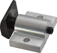 Vlier - 1-1/2" Body Width x 1" Body Len, 3/16" Stroke Len, 1-1/8" Btw Mt Hole Ctrs, 0.938" Btw Mt Hole & Edge, Tangless Square Spring Locating Stop - Exact Tooling
