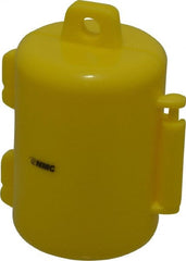 Value Collection - Plug-Encasing Plug Lockout - 110/220 Volt, 1/2 Max Cord Diam, 3" Lockout Length, 2" Lockout Width - Exact Tooling