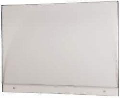 NMC - 14 Inch Wide x 10 Inch High Sign Compatibility, Acrylic Wall Sign Holder - Clear, Holds 3 Signs - Exact Tooling