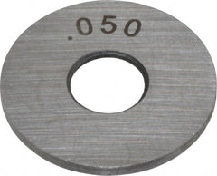 Value Collection - 0.05" Round Steel Spacer Block - Accuracy Grade B - Exact Tooling