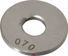 Value Collection - 0.07" Round Steel Spacer Block - Accuracy Grade B - Exact Tooling