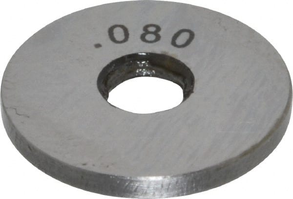 Value Collection - 0.08" Round Steel Spacer Block - Accuracy Grade B - Exact Tooling