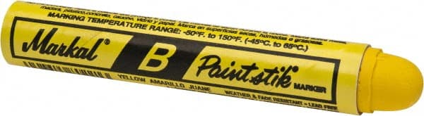 Markal - Yellow Paint Marker - Ball Tip - Exact Tooling