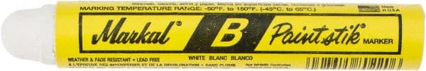 Markal - White Paint Marker - Ball Tip - Exact Tooling