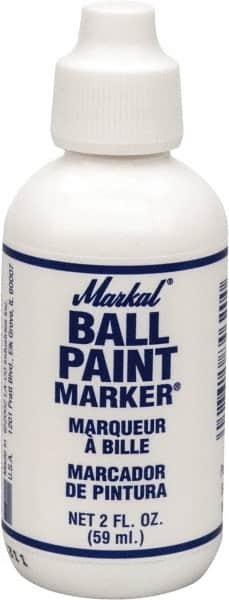 Markal - White Marker/Paintstick - Alcohol Base Ink - Exact Tooling