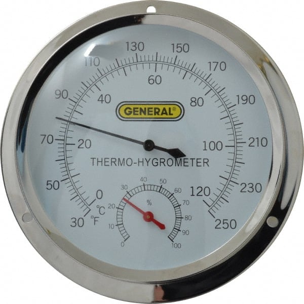 General - 30 to 250°F, Thermo-Hygrometer - Exact Tooling