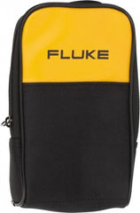 Fluke - Black/Yellow Electrical Test Equipment Case - Use with Digital Multimeters - Exact Tooling