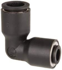 Legris - 3/8 x 1/4" Outside Diam, Nylon Push-to-Connect Tube Union Elbow - 290 Max psi - Exact Tooling