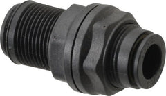 Legris - 5/16" Outside Diam, Nylon Push-to-Connect Tube Bulkhead Union - 290 Max psi - Exact Tooling