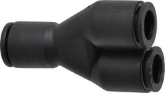 Legris - 5/16" Outside Diam, Nylon Push-to-Connect Union Y - 290 Max psi - Exact Tooling