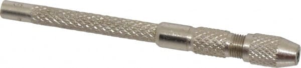 General - 3-25/64" Long, 0.04" Capacity, Pin Vise - 3-25/64" Long - Exact Tooling