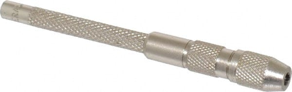 General - 3-3/4" Long, 0.125" Capacity, Pin Vise - 3-3/4" Long, 0.045" Min Capacity - Exact Tooling
