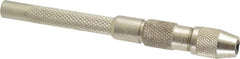 General - 3-3/8" Long, 0.187" Capacity, Double-End Spring-Action Pin Vise - 3-3/8" Long, 0.11" Min Capacity - Exact Tooling