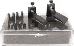 SPI - 0.03 to 9/32" Capacity, 90° Angle, V-Block - Includes 2 Super Wee Blocks, 5 Upper Prisms, Bridges, Fitted Case, Sold as 2 Block Set - Exact Tooling