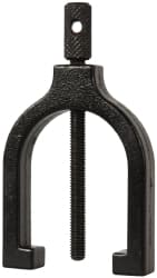 Value Collection - 1-1/4 Inch Max Capacity of V, 2 Inch Long x 1-1/2 Inch Wide x 1-1/2 Inch High, V-Block Clamp - 90° V Angle, Cast Iron Clamp, Use with Series 030 V-Block - Exact Tooling