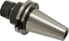 Kennametal - 0.51mm to 13mm Capacity, 2-1/2" Projection, CAT40 Taper Shank, ER20 Collet Chuck - 5.187" OAL - Exact Tooling