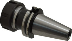 Kennametal - 3.05mm to 26mm Capacity, 3" Projection, CAT40 Taper Shank, ER40 Collet Chuck - 5.687" OAL - Exact Tooling