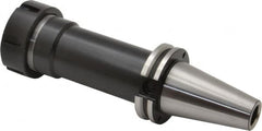 Kennametal - 3.05mm to 26mm Capacity, 6" Projection, CAT40 Taper Shank, ER40 Collet Chuck - 8.687" OAL - Exact Tooling
