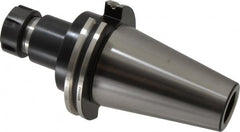 Kennametal - 1.02mm to 16mm Capacity, 4" Projection, CAT50 Taper Shank, ER25 Collet Chuck - 8" OAL - Exact Tooling