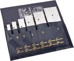 Value Collection - 3/8 to 2-1/4 Inch Adjustable Parallel Set - 5-1/16 Inch Long, 9/32 Inch Thick, 6 Pieces - Exact Tooling