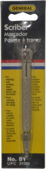 General - 5-3/4" OAL Pocket Scriber - Steel - Exact Tooling
