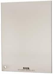 PRO-SAFE - Polycarbonate Flat Shield - 6" Wide x 8" Long x 1/8" Thick, Magnetic Base, For General Purpose Use - Exact Tooling